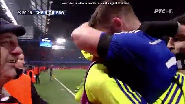 Gary Cahill 1:0 | Chelsea - PSG 11.03.2015 HD