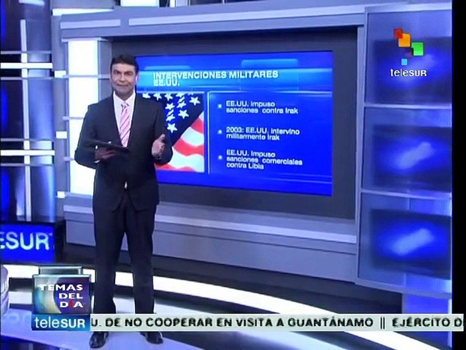 Sanciones de EE.UU. contra países, paso previo a intervención militar