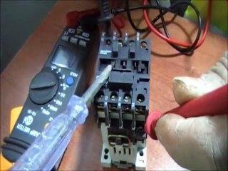 Como reparar un contactor eléctrico.