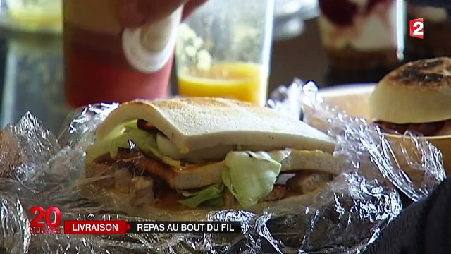 Les livraisons de repas à domicile ont le vent en poupe