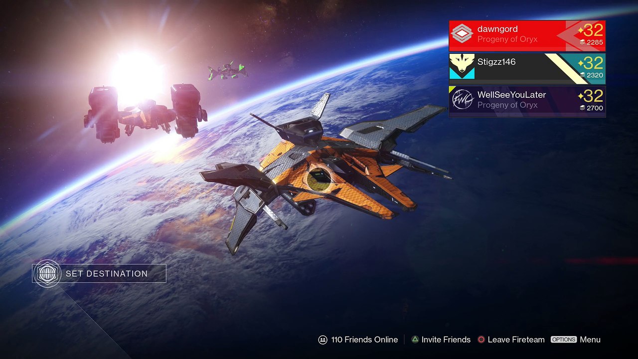 Destiny PS4 [Word of Crota, Gjallarhorn] Coop Part 809 (Winter’s Run, Venus) Weekly Nightfall Strike [With Commentary]