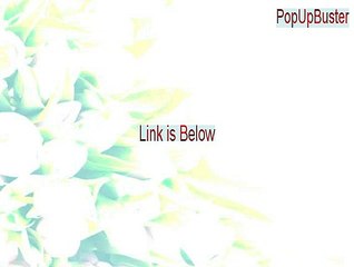 PopUpBuster Crack (Download Here 2015)