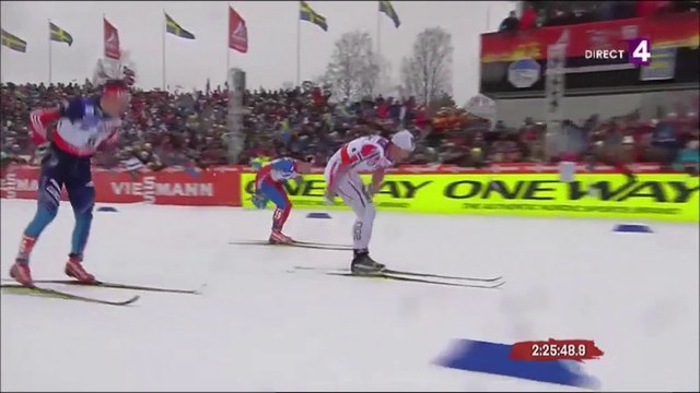 ChM ski nordique, ski de fond, 50km H, 1er mars 2015 - les 20 derniers kilomètres