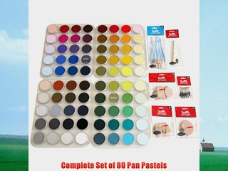 Complete Set of 80 Pan Pastels
