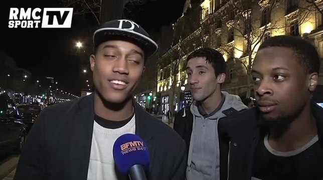 Football / Ligue des champions : la joie des supporters parisiens - 11/03