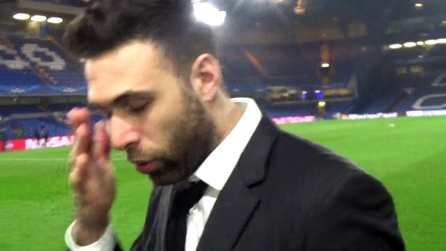 Réaction de Salvatore SIRIGU en zone mixte après CHELSEA-PSG (2-2)