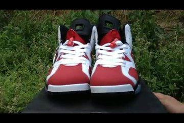 Perfect Nike Jordan 6 Mens Shoes White Red  at shoescapsxyz.cn