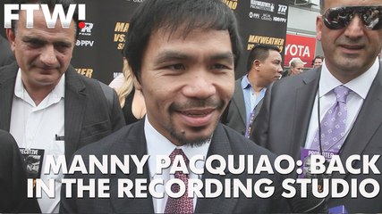 Manny Pacquiao on his new song