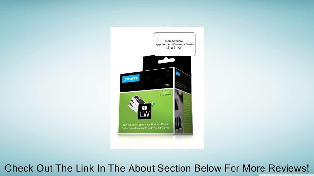 DYMO White 2x3-1/2 Card Stock 300 Per Roll Review