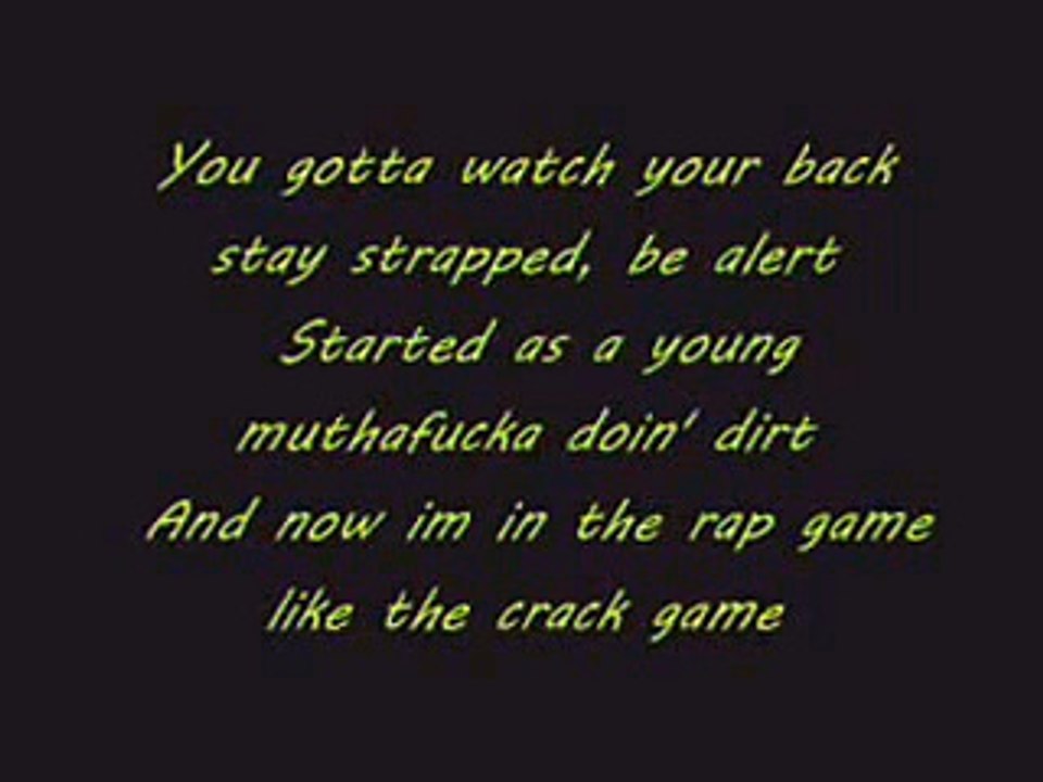2pac thug 4 life lyrics