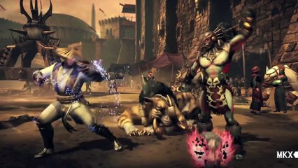MORTAL KOMBAT X Raiden Gameplay Trailer