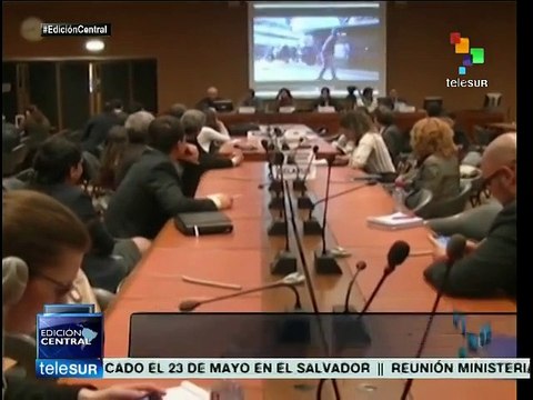 Víctimas de guarimbas denuncian en Ginebra violencia opositora