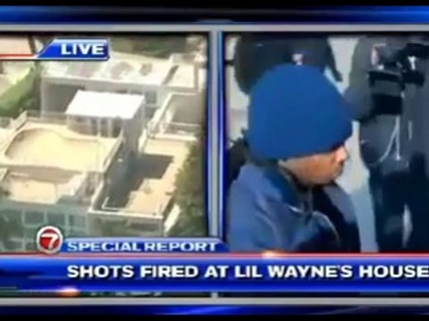Shooting at Lil' Wayne's Miami Beach Home - 4 People Shot At Lil Wayne's Mansion (VIDEO)