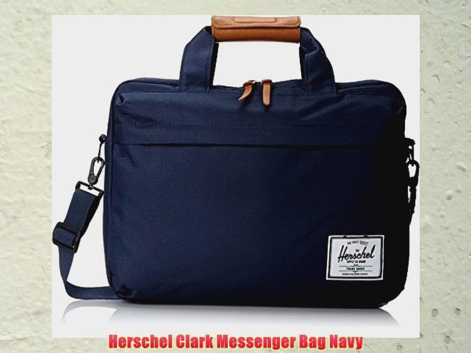 Herschel Clark Messenger Bag Navy