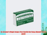 Dr. Bronner's Magic Soaps: Pure Castile Bar Soap Almond 5 oz (12 pack)