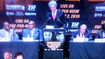 Floyd Mayweather Manny Pacquiao Press Conference