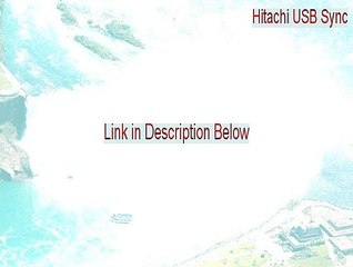 Hitachi USB Sync Download (Free Download)