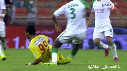 Full HD - الشوط الثاني مباراة الاهلي و نجران  11-3-2015