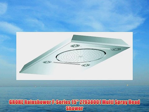 GROHE Rainshower F-Series 15 27938001 Multi Spray Head Shower
