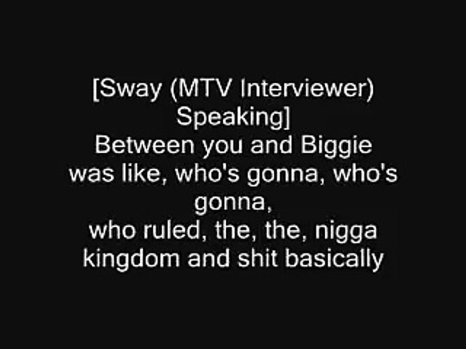 Tupac - Runnin' (Dying To Live) Ft. Notorious B.I.G