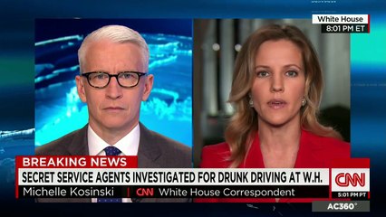 Secret Service Agents crash car outside White House