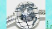 Pro Jewelry .925 Sterling Silver Globe Safety Clip Charm Bead for Snake Chain Charm Bracelets