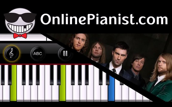 Maroon 5 - Sugar - Piano Tutorial & Sheets (Easy Key, Intermediate)