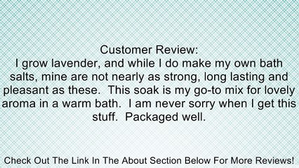 Healing Garden Lavendertheraphy Body Soak, Relaxation - 10 oz Review