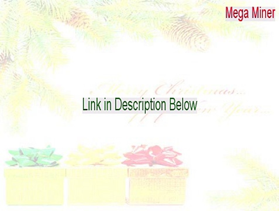 Mega Miner Keygen - Download Now (2015)