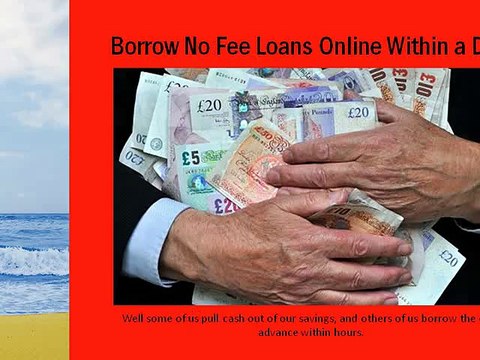 Long Term Loans With No Fee - Perfect Financial Options To Borrow Money