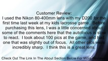 Nikon 80-400mm f/4.5-5.6D ED Autofocus VR Zoom Nikkor Lens (OLD MODEL) Review