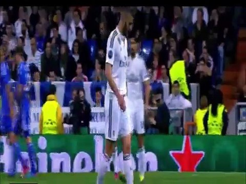 Cristiano Ronaldo Clash with Benzema and Arbeloa UEFA Champions League