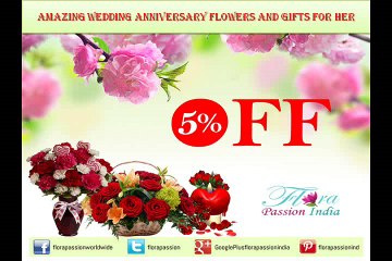 Amazing Wedding Anniversary Flowers for Her