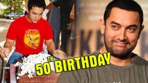 Aamir Khan To Celebrate 50th BIRTHDAY With MEDIA