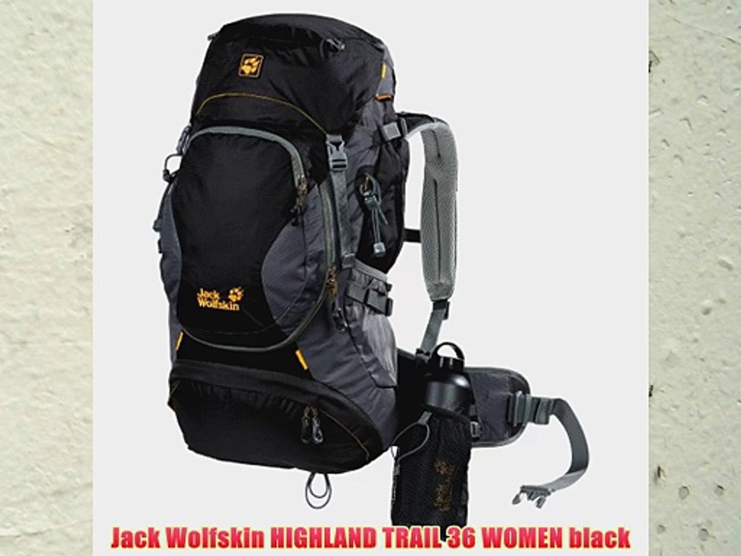 Jack Wolfskin HIGHLAND TRAIL 36 WOMEN black - video Dailymotion