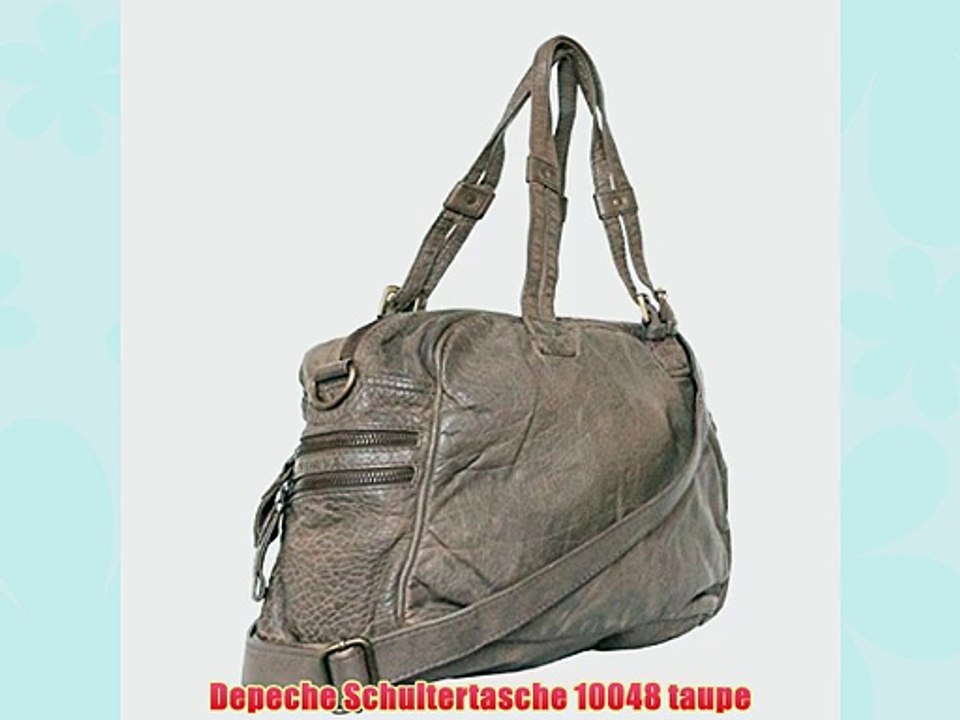 Depeche Schultertasche 10048 taupe