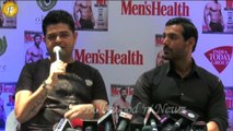 JOHN ABRAHAM ON THE COVER PAGE OF MENS HEALTH