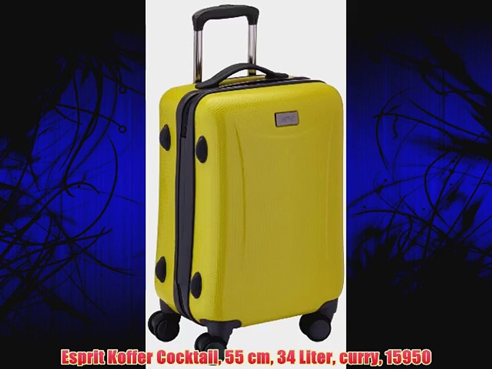 Esprit Koffer Cocktail 55 cm 34 Liter curry 15950