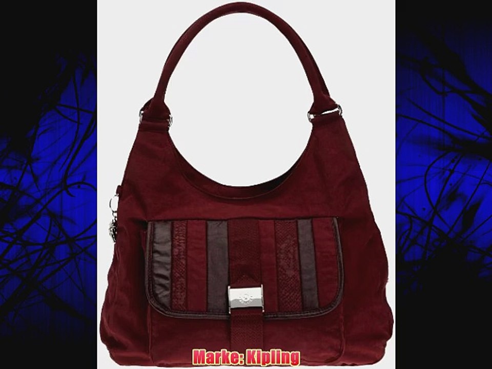 Kipling BAGSATIONAL KM K12322120 Damen Schultertaschen Rot (Port Red Patch) 39x35x20 cm (B