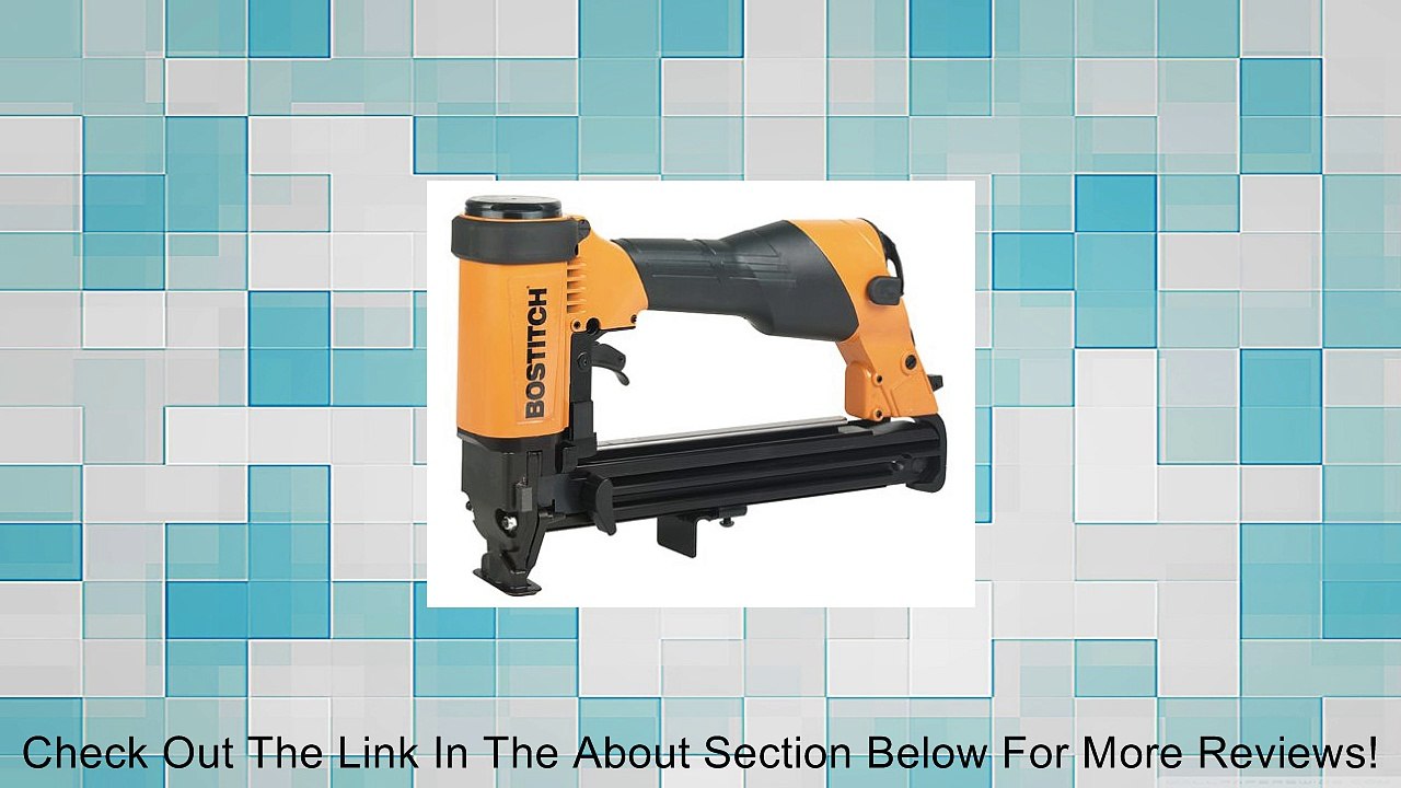 BOSTITCH 438S2R-1 16 Gauge 3/4-Inch to 1-1/4-Inch Wide Crown Roofing Stapler Review