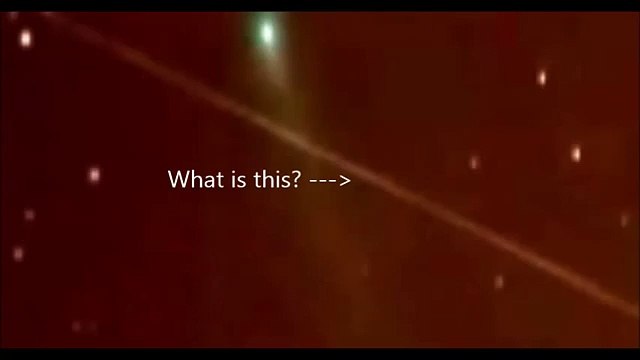 Comet Ison UFO Flyby
