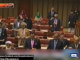 Dunya News - Ishaq Dar administers oath to newly-elected senators