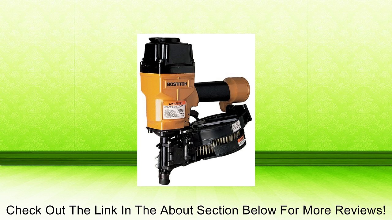 BOSTITCH N64C1 Industrial Coil Fencing / Siding Nailer Review─影片