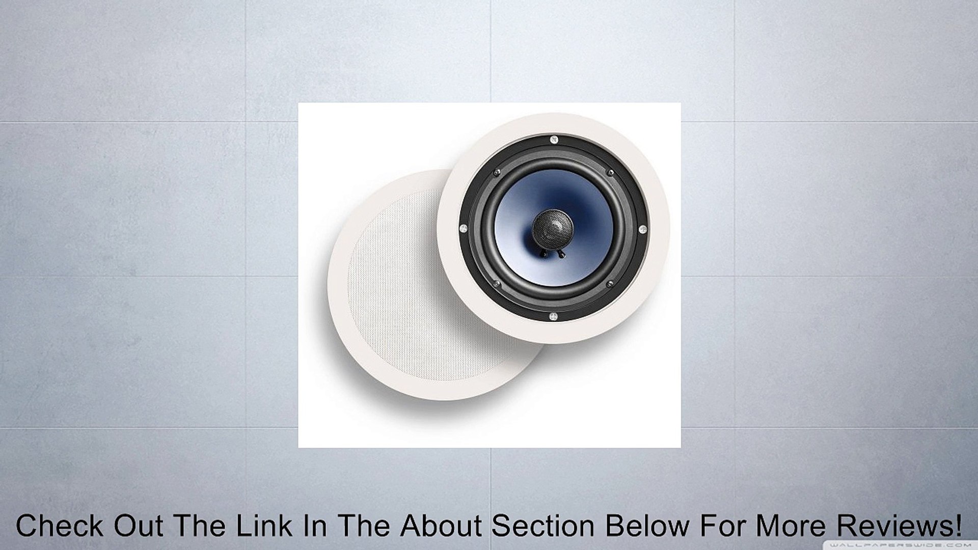 Polk Audio Rc60i 2 Way In Ceiling Speakers Pair White Review