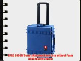 HPRC 2600W Series Wheeled Hard Case without Foam HPRC2600WE (Blue)