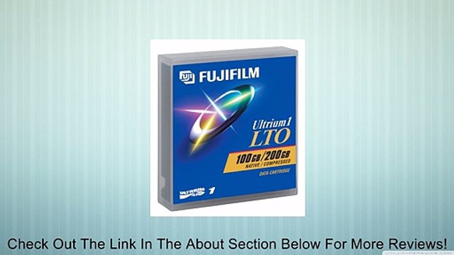 Fujifilm LTO Ultrium 1 100GB (Native) / 200GB (Compressed) Data Cartridge (Discontinued by Manufacturer) Review