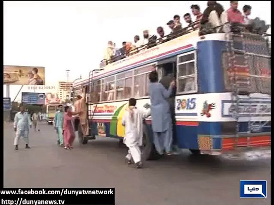 Partial normalcy returns to Karachi a day after Nine Zero raid.
