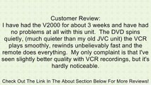 Samsung DVD-V2000 DVD-VCR Combo Review