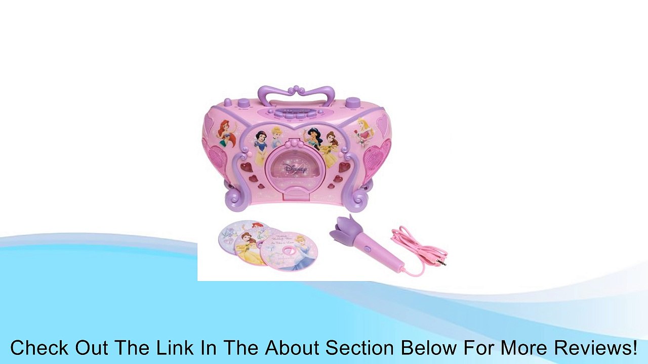Disney Princess Karaoke Machine Review