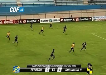 Último TRIUNFO de Coquimbo U. como Visita ante Everton